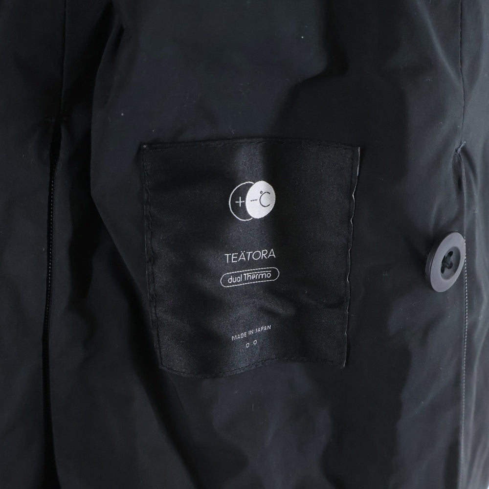 TEATORA(テアトラ) DEVICE COAT デバイスコート ナイロン ブラック TT-102-DT
