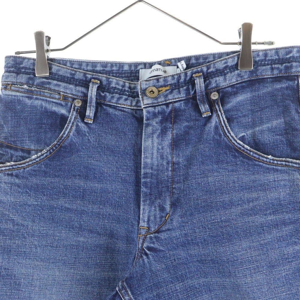 nonnative(ノンネイティブ) ジップフライ フレアデニムパンツ インディゴ NN-P4006