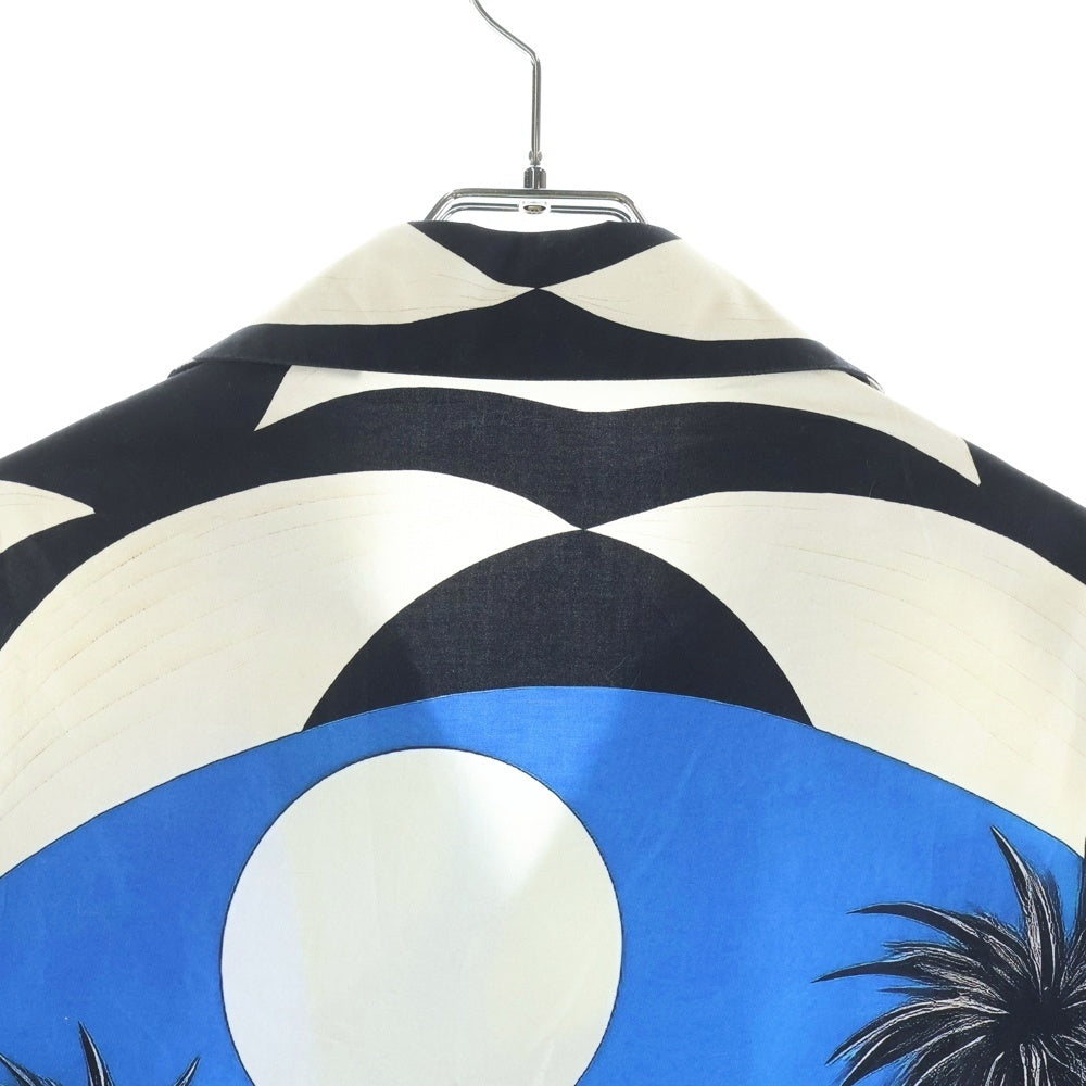 LOUIS VUITTON(ルイヴィトン) 24AW プリントショートスリーブ半袖シャツ ブルー RM242MM KJA HRS12W