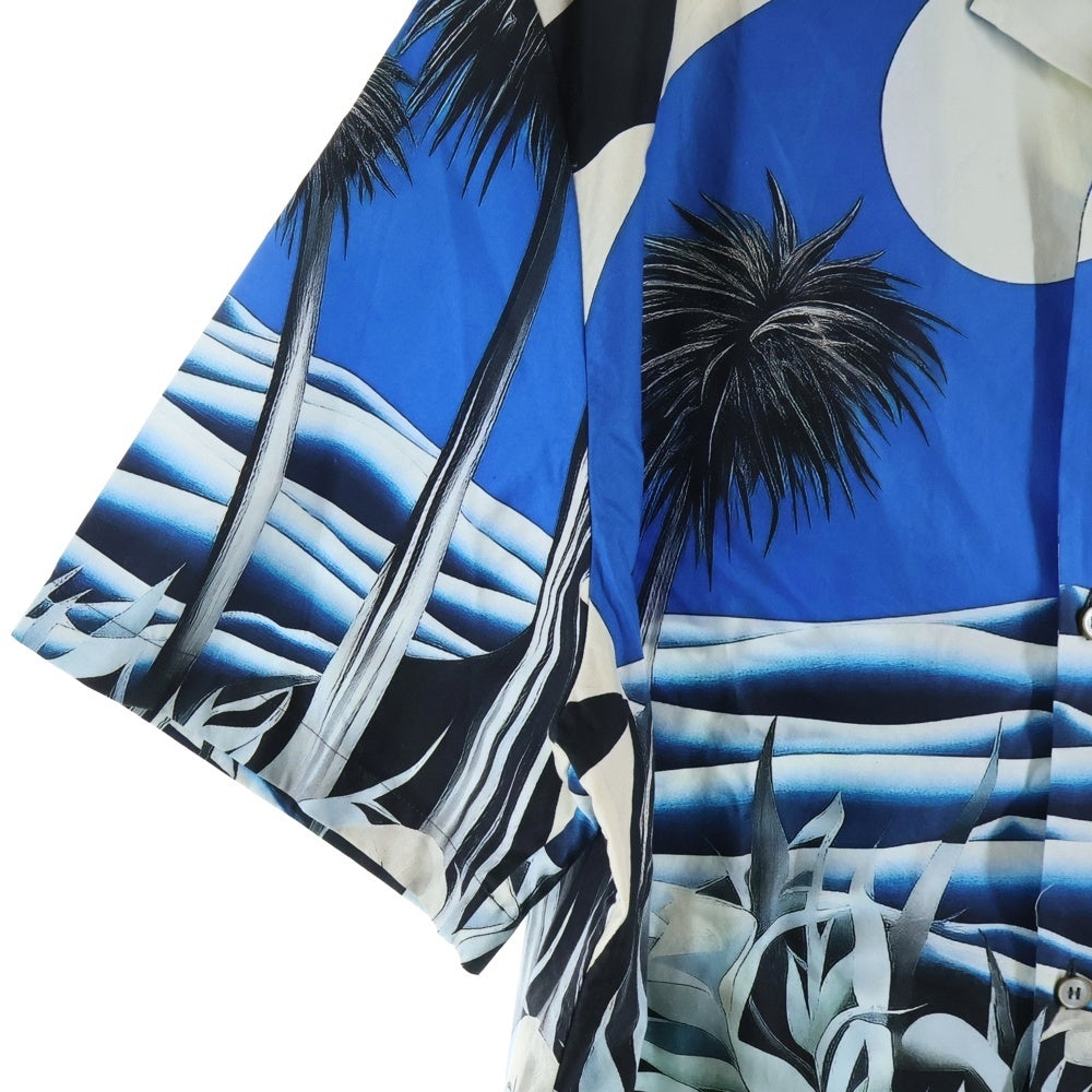 LOUIS VUITTON(ルイヴィトン) 24AW プリントショートスリーブ半袖シャツ ブルー RM242MM KJA HRS12W