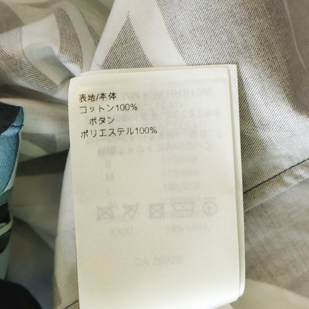 LOUIS VUITTON(ルイヴィトン) 24AW プリントショートスリーブ半袖シャツ ブルー RM242MM KJA HRS12W