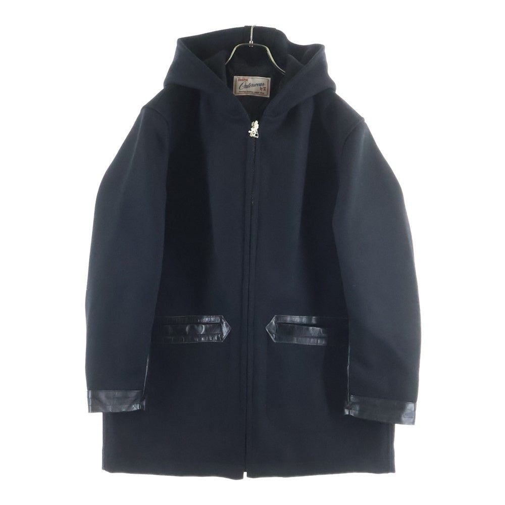 SUBCULTURE(サブカルチャー) WOOL MARINE PARKA ジップアップ ウールパーカー ジャケット ブラック SCJK-A2503
