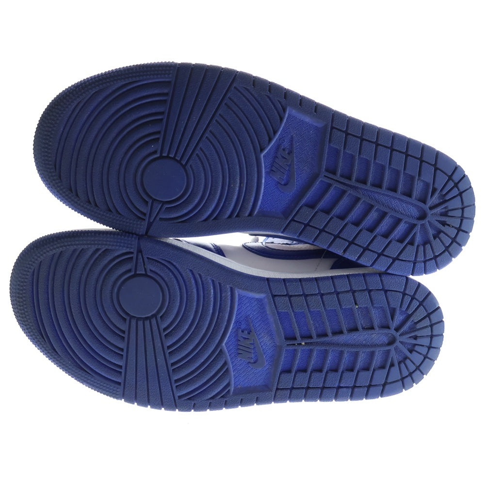 NIKE(ナイキ) Air Jordan 1 Mid Kentucky Blue BQ6472-104 エアジョーダン1 ケンタッキーブルー ミッドカットスニーカー US7/24.0cm ブルー/ホワイト レディース