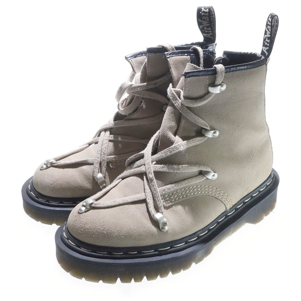 Rick Owens(リックオウエンス) ×Dr.Martens 1460BEX SS RO ドクターマーチン レザーレースアップブーツ グレー