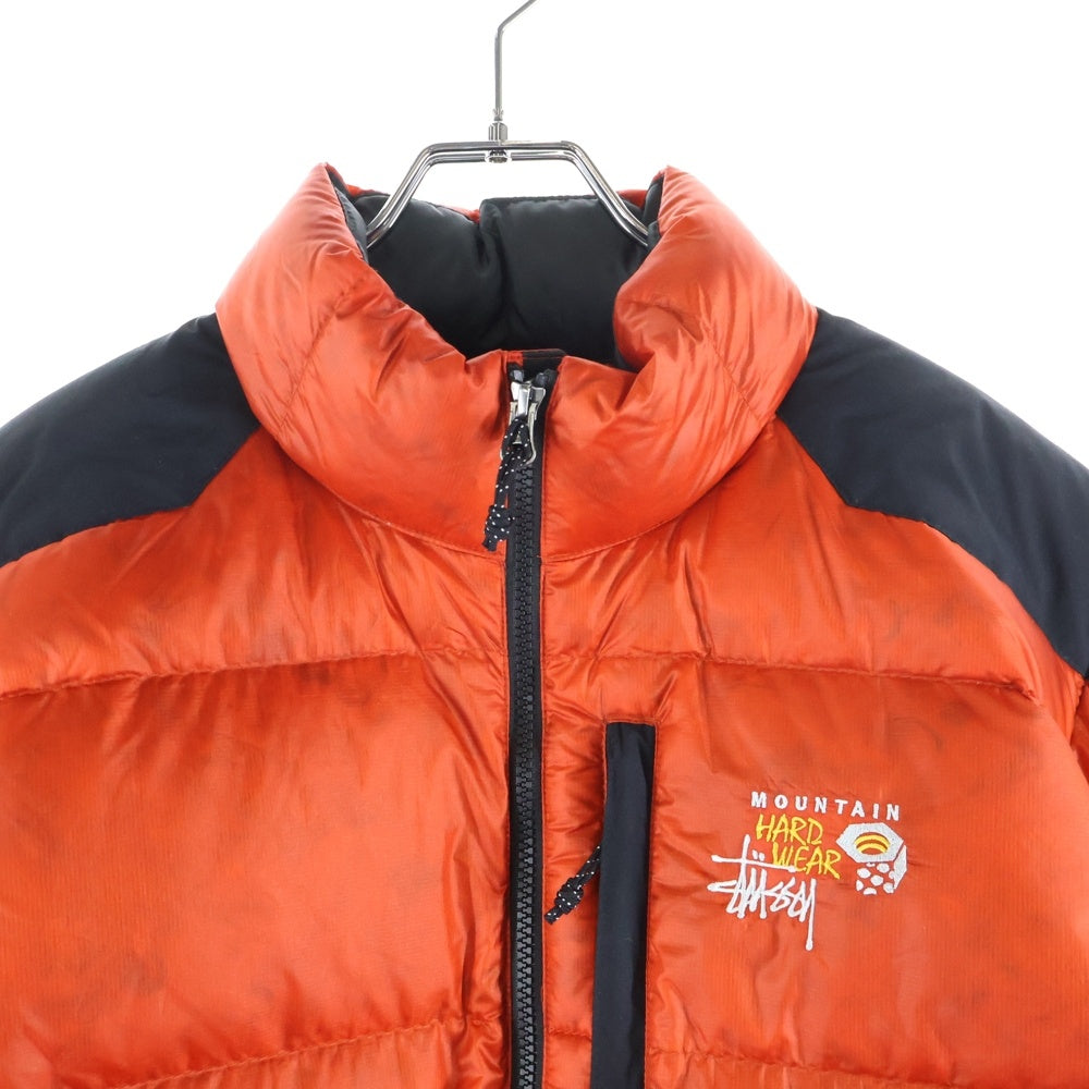 STUSSY(ステューシー) ×Mountain Hardwear Subzero Down Jacket Desert Red x マウンテンハードウェア サブゼロ ダウンジャケット デザートレッド オレンジ/ブラック
