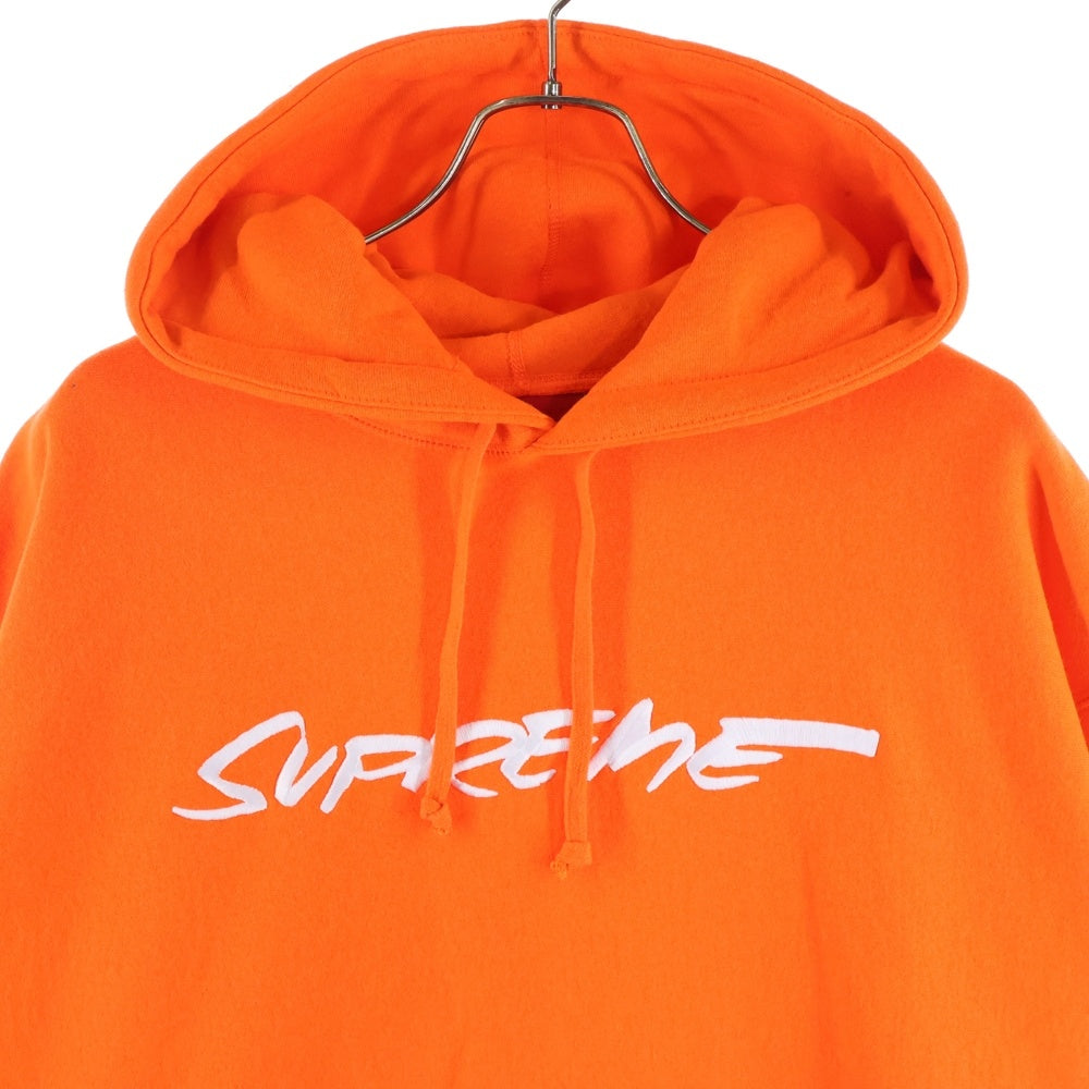 SUPREME(シュプリーム) 24SS Futura Hooded Sweatshirt Bright Orange フューチュラロゴ プルオーバーパーカー オレンジ