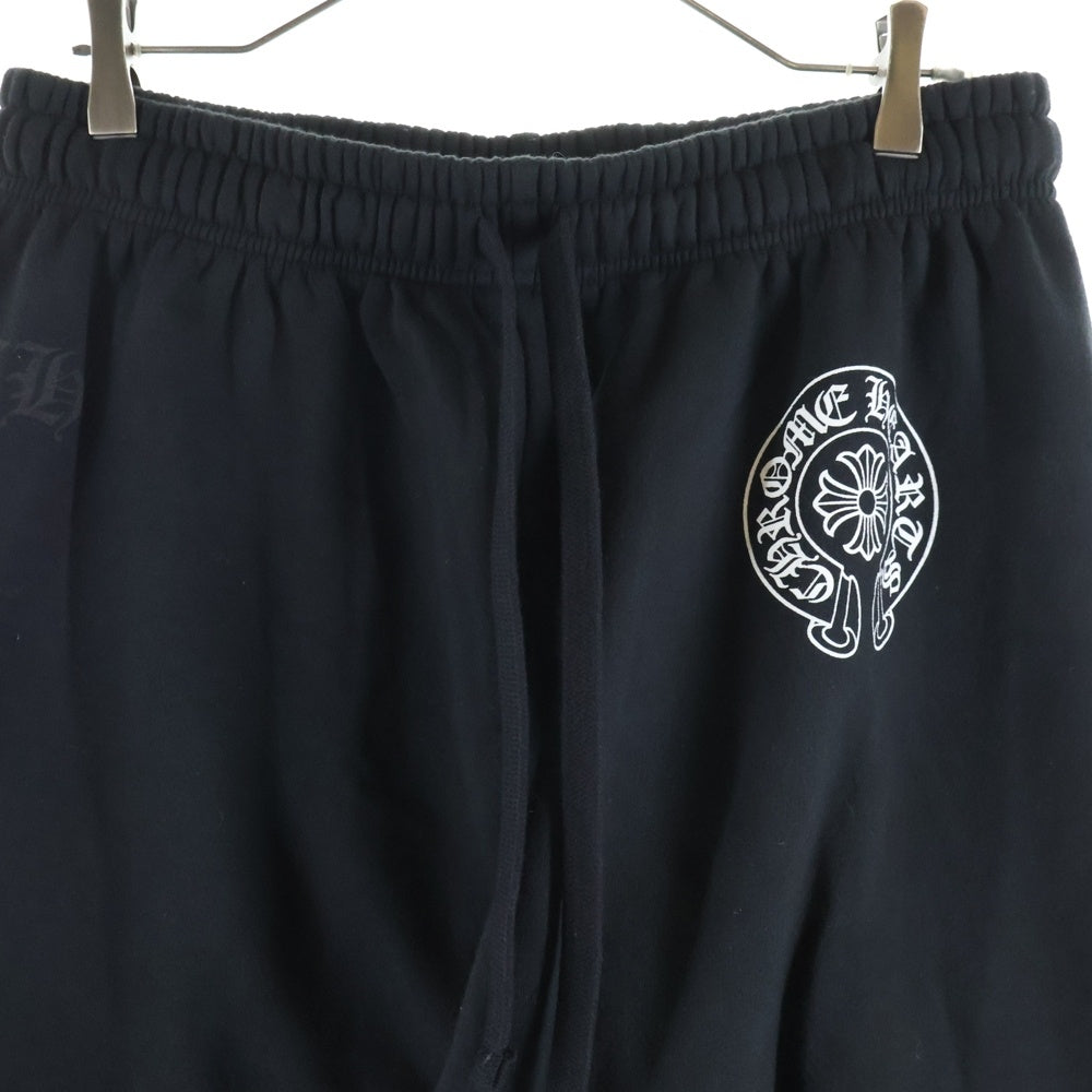 CHROME HEARTS(クロムハーツ) HORSESHOE SWEAT PANTS ホースシュープリント スウェットパンツ ブラック