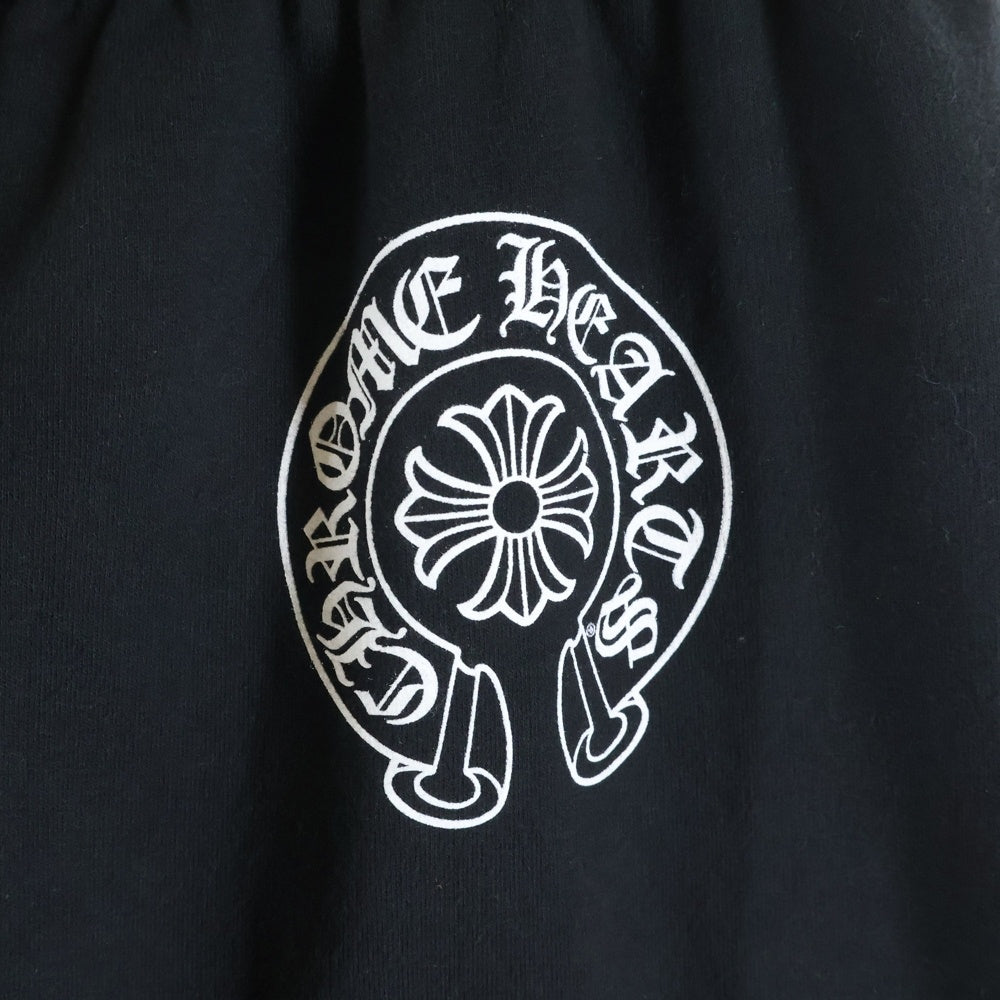 CHROME HEARTS(クロムハーツ) HORSESHOE SWEAT PANTS ホースシュープリント スウェットパンツ ブラック