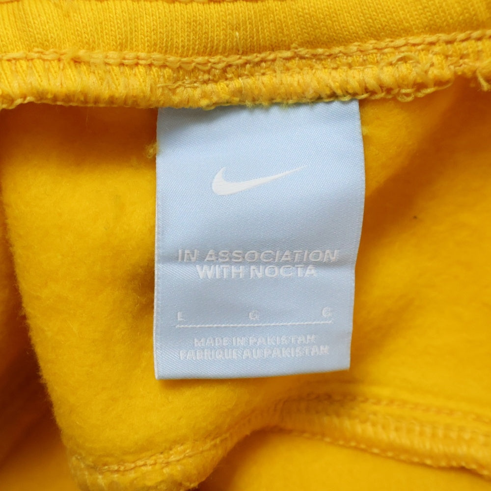 NIKE(ナイキ) 20AW ×DRAKE NOCTA NRG AU FLEECE PANT DA3935-739 フリースパンツ イエロー