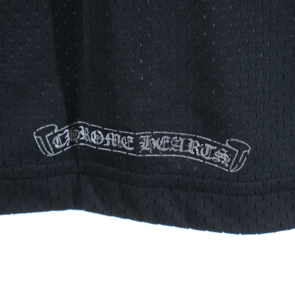 CHROME HEARTS(クロムハーツ) MESH WARM UP JERSEY リバーシブルCHロゴプリントメッシュタンクトップ ブラック