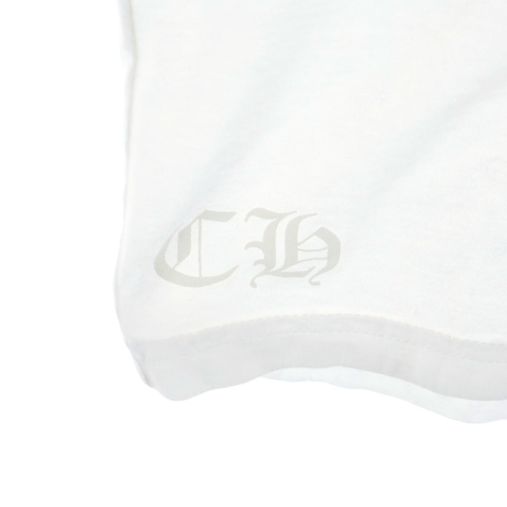 CHROME HEARTS(クロムハーツ) HORSESHOE S/S TEE ホースシュープリント 半袖Tシャツ カットソー ホワイト