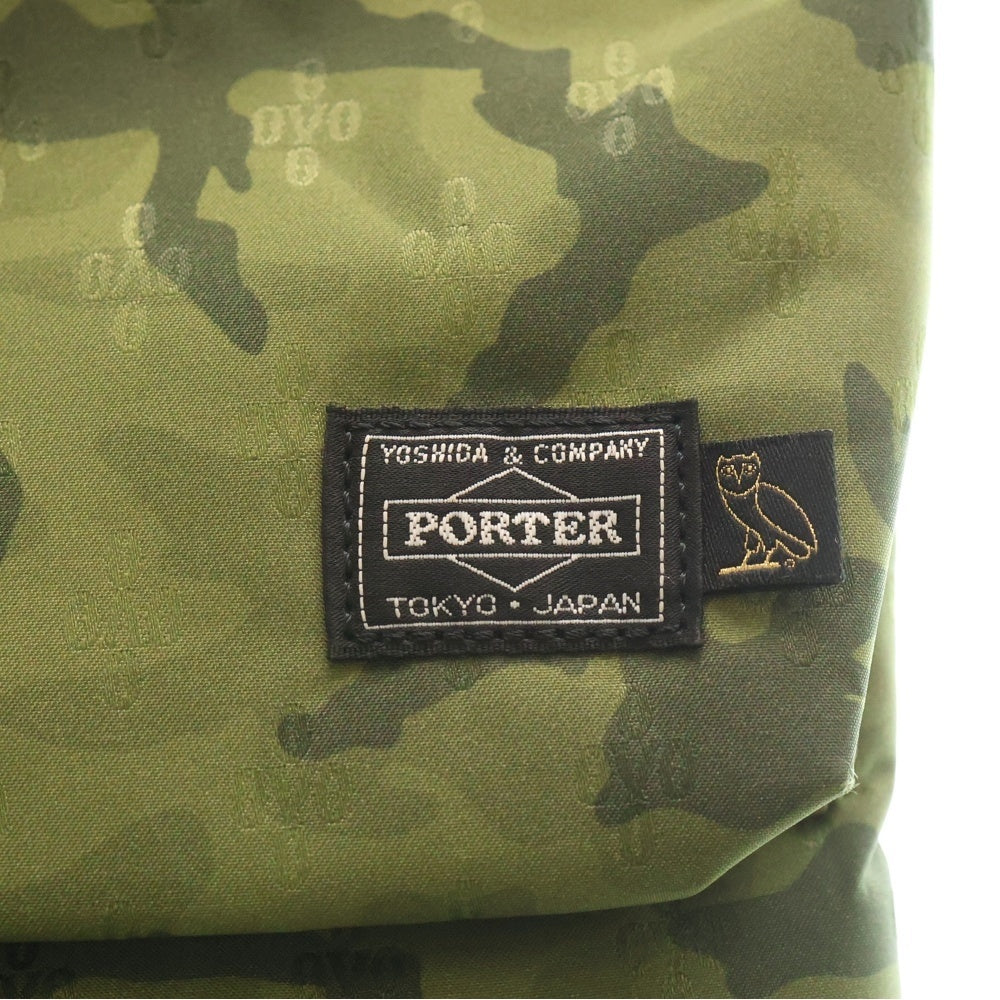 PORTER(ポーター) ×OVO 2 Way Helmet Bag オヴォ ドレイク ヘルメットバッグ カーキ