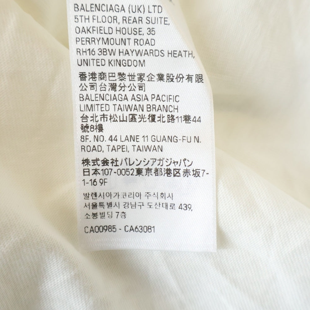 BALENCIAGA(バレンシアガ) 25SS Over Champs-Elysees T-Shirt オーバーサイズ プリントTシャツ 787349 TRVN1