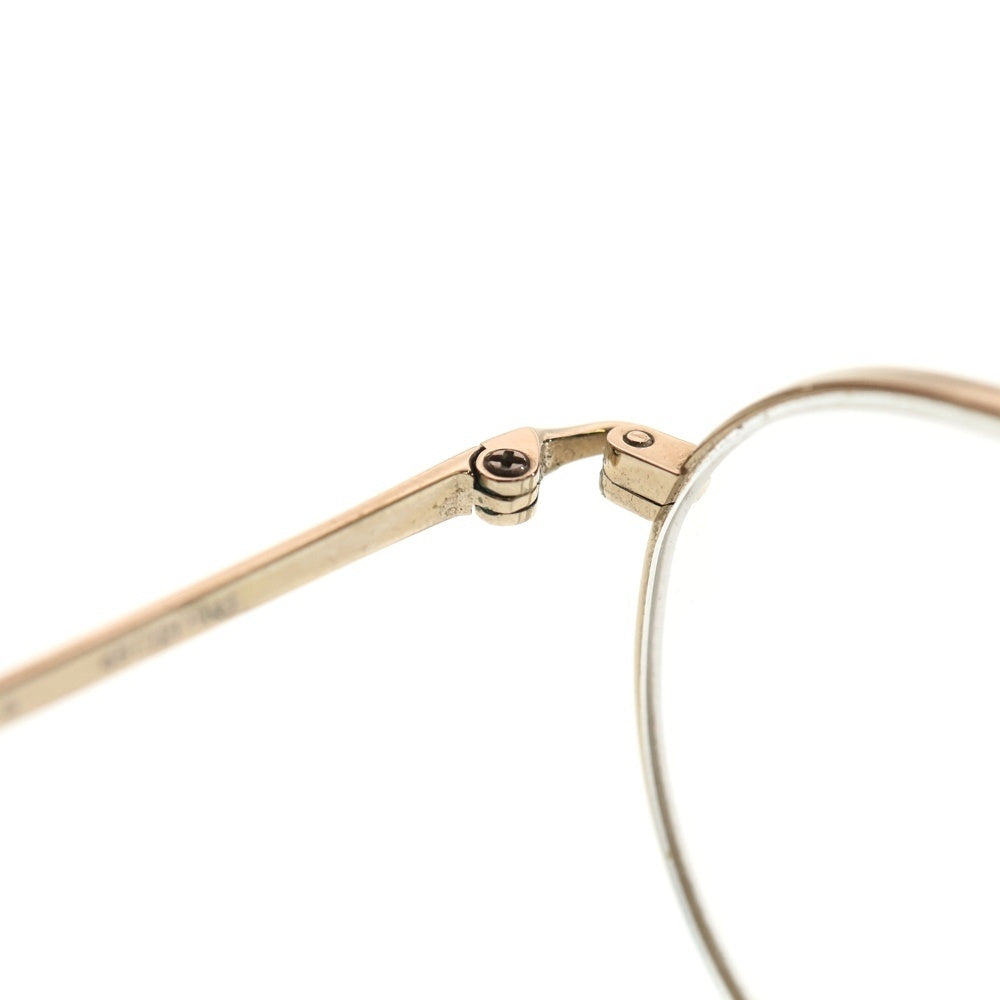 EYEVAN(アイヴァン) Fairway(45) フェアウェイ ボストン アイウェア 眼鏡 度入り ゴールド