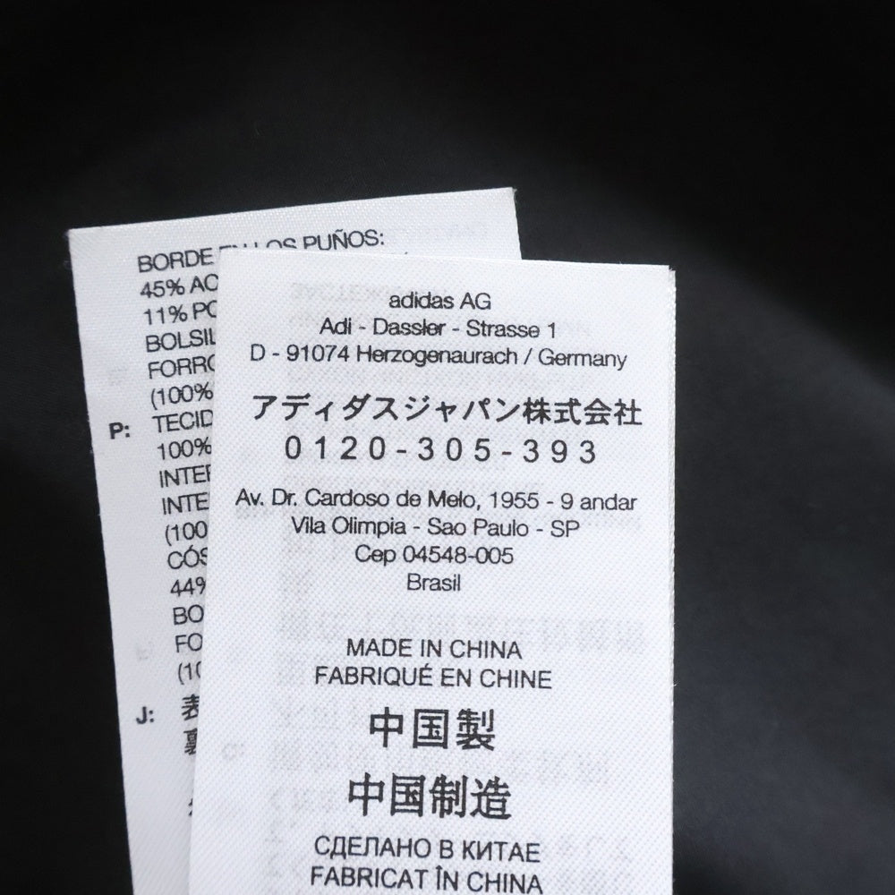 Y-3(ワイスリー) PLEATHER BOMBER JACKET JD9795 プレザー ボンバージャケット ブラック