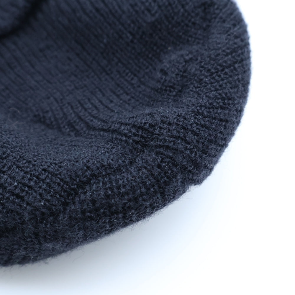 CHROME HEARTS(クロムハーツ) WOOL WATCH CAP CHプラス刺繍ウールビーニー ニットキャップ 帽子 ブラック