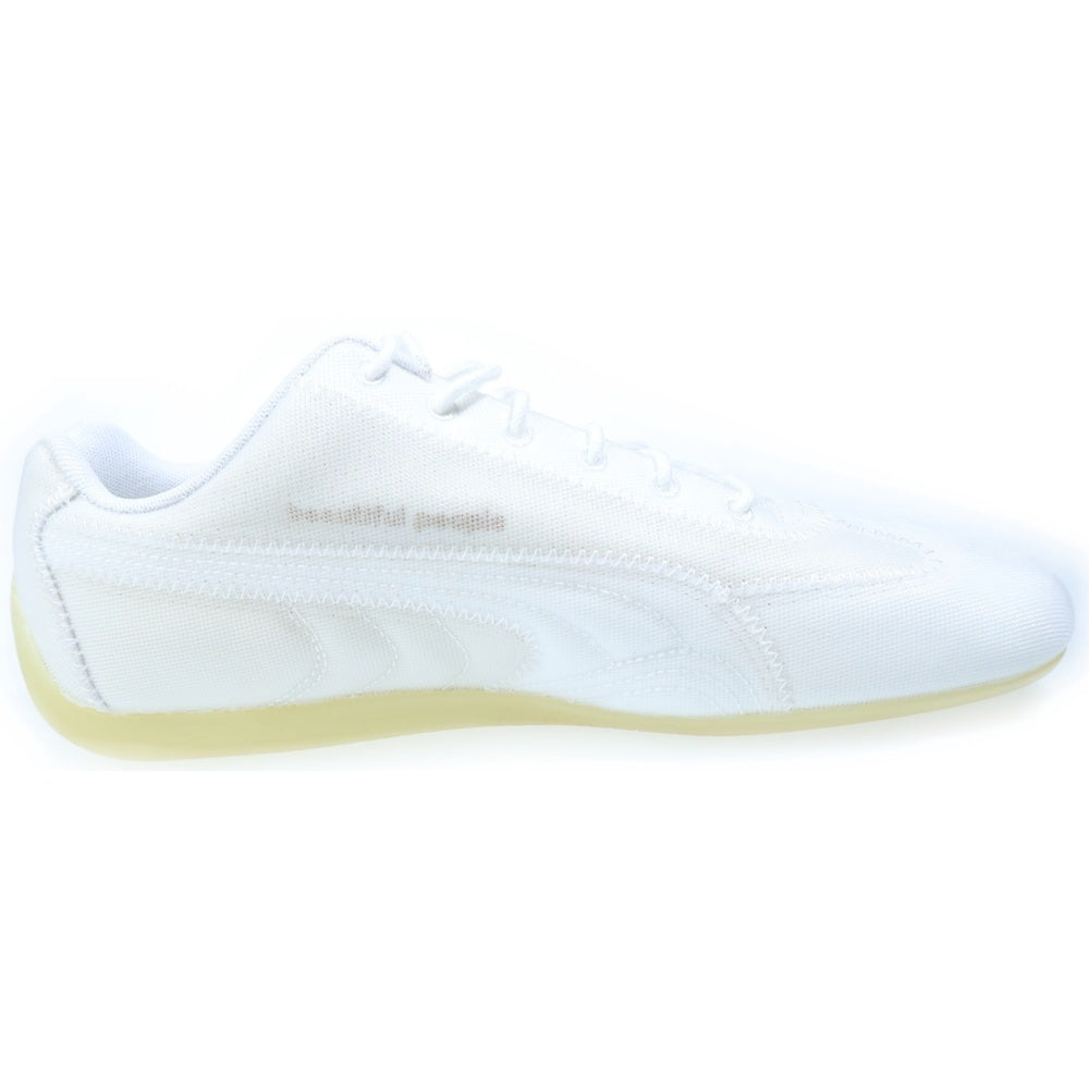 PUMA(プーマ) ×atmos × beautiful people Speedcat OG Nothing to Hide 405929-01 ×アトモス ×ビューティフルピープル スピードキャット ローカットスニーカー ホワイト