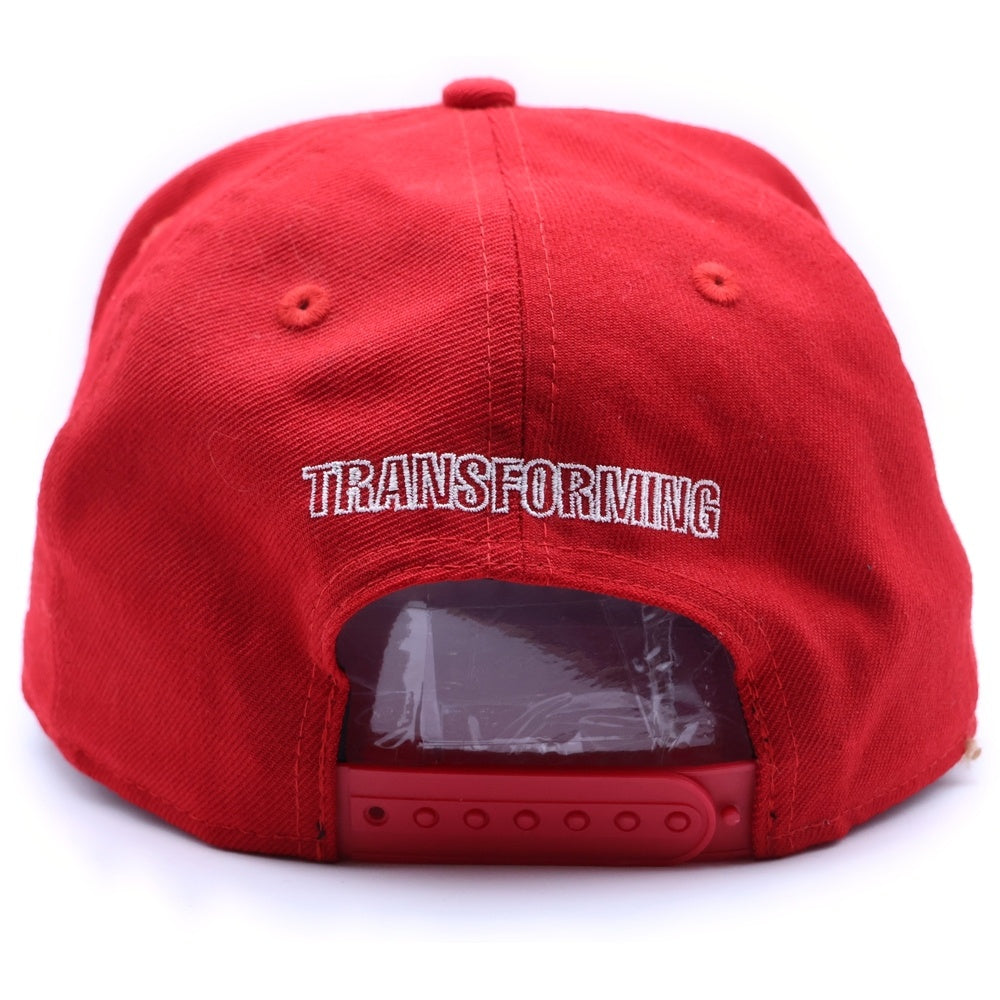 UNDERCOVER(アンダーカバー) × NEW ERA ニューエラ ロゴ刺繍 ベースボールキャップ レッド
