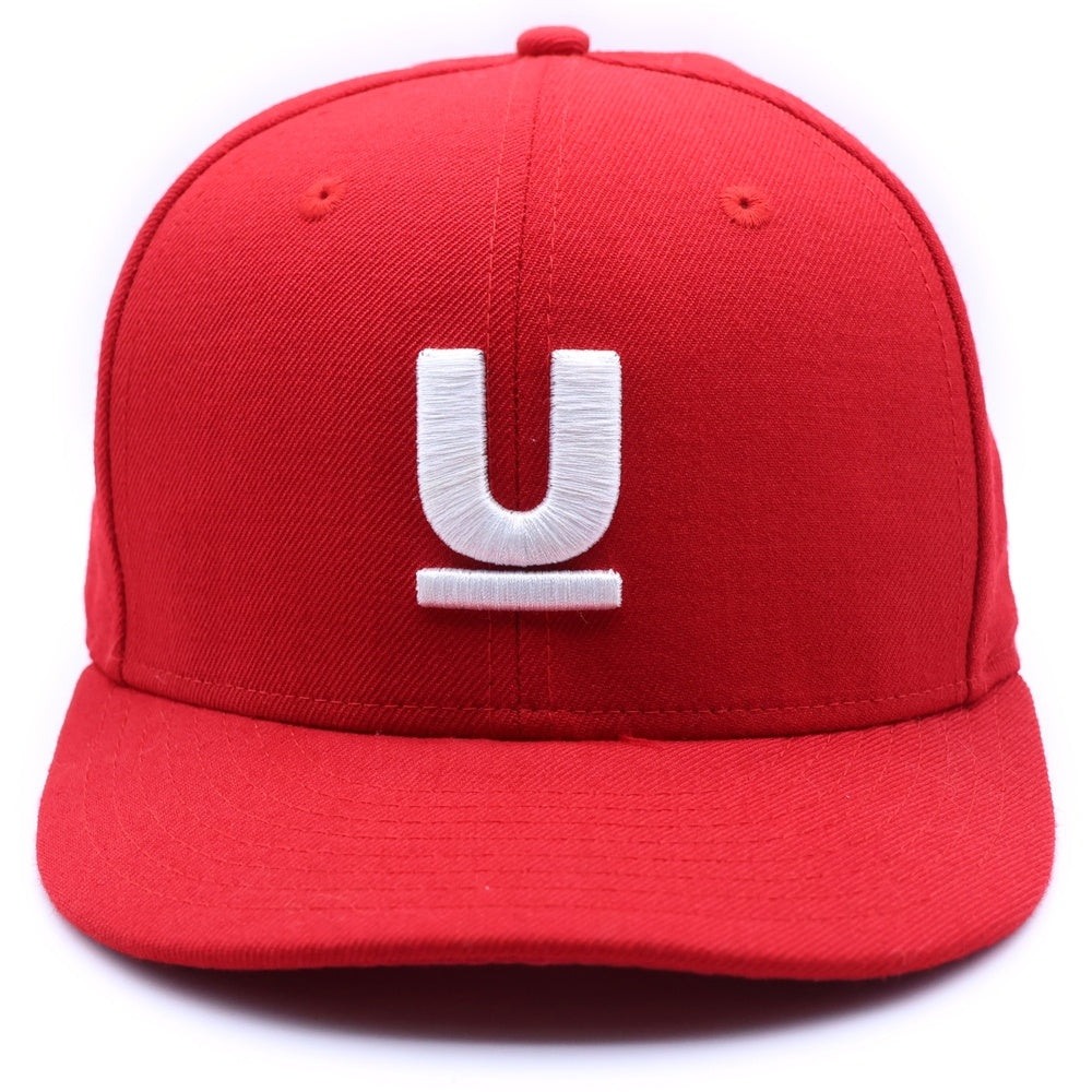 UNDERCOVER(アンダーカバー) × NEW ERA ニューエラ ロゴ刺繍 ベースボールキャップ レッド