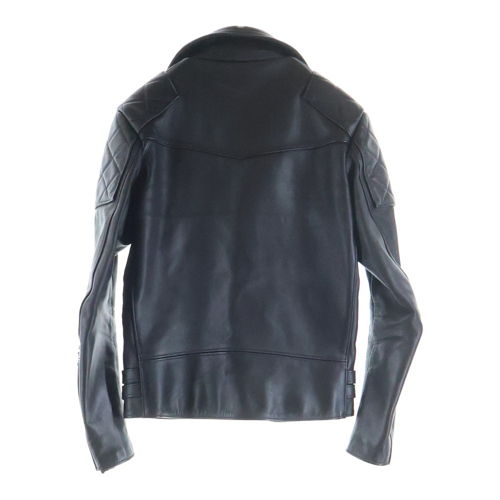 666 LEATHER WEAR(トリプルシックスレザーウェア) ダブルライダースジャケット ブラック