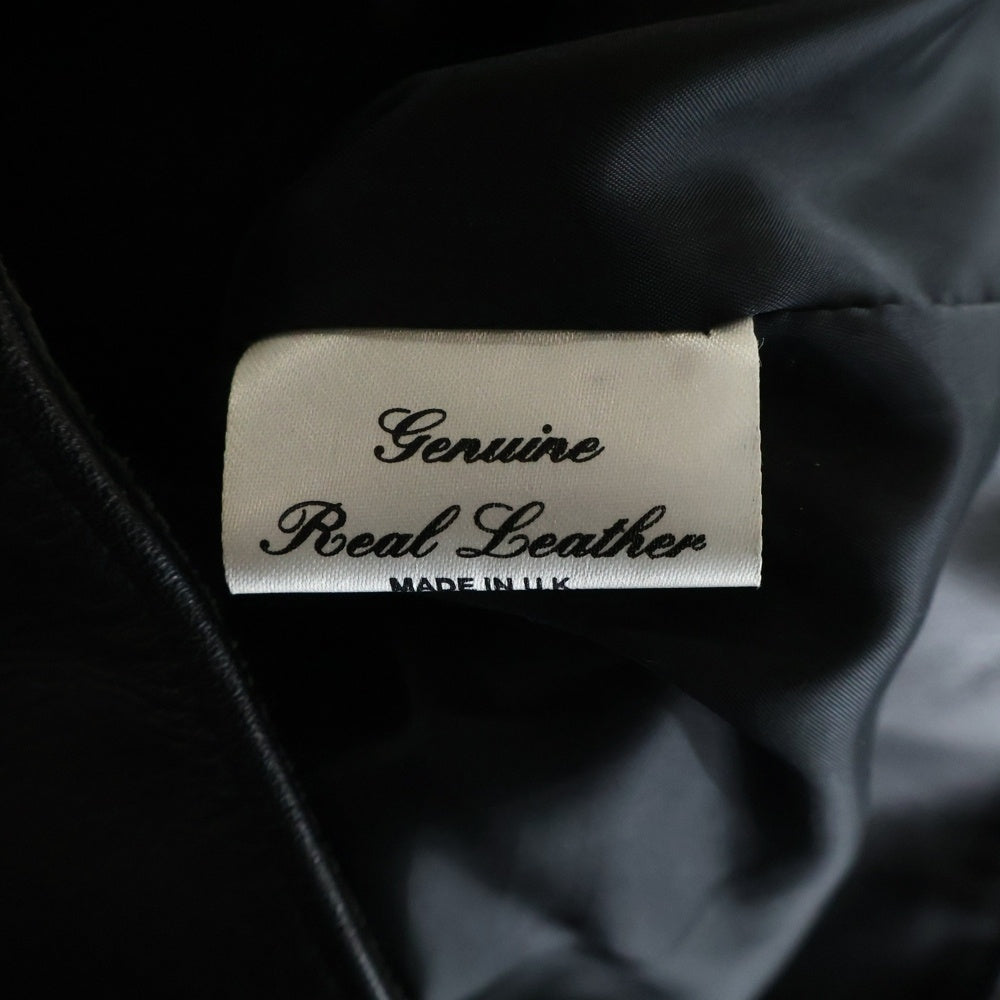 666 LEATHER WEAR(トリプルシックスレザーウェア) ダブルライダースジャケット ブラック