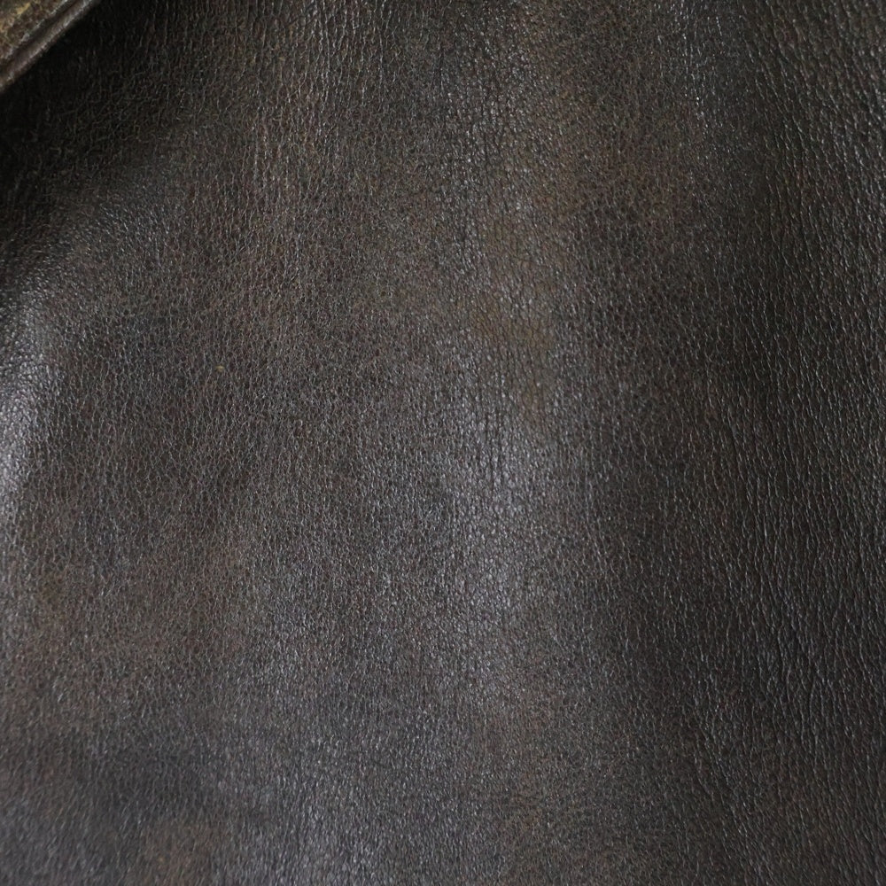 NUMBER (N)INE(ナンバーナイン) 08AW ARCHIVE ポートランド期 レザーコート F08-NJ050B ブラウン