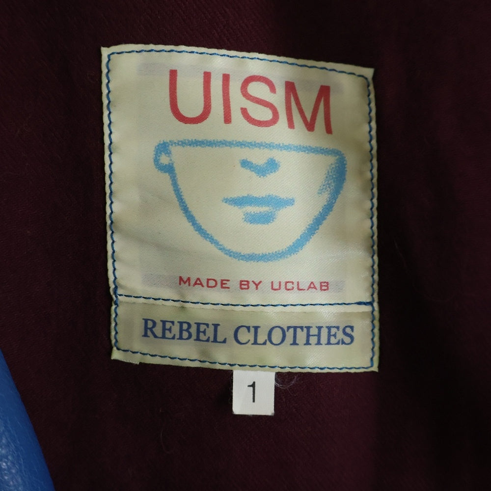 UNDERCOVER(アンダーカバー) 08AW ARCHIVE カウレザーダブルライダースジャケット BA210 ブルー