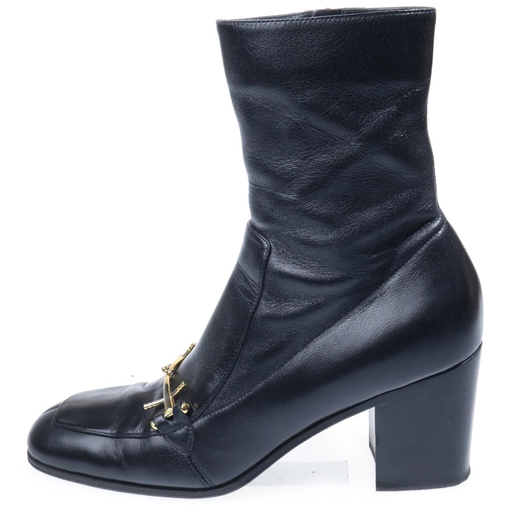 SAINT LAURENT PARIS(サンローランパリ) 23ss Elbio 75 アンクルレザー