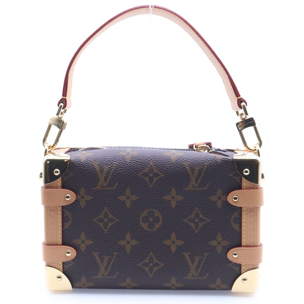 LOUIS VUITTON(ルイヴィトン) モノグラム サイドトランクPM 2WAYハンドバッグ M46815 ブラウン レディース