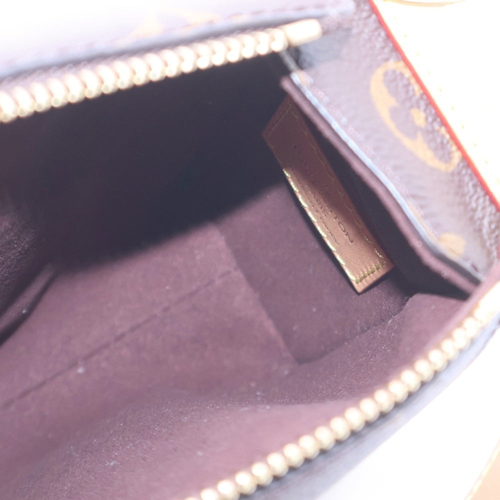 LOUIS VUITTON(ルイヴィトン) モノグラム サイドトランクPM 2WAYハンドバッグ M46815 ブラウン レディース