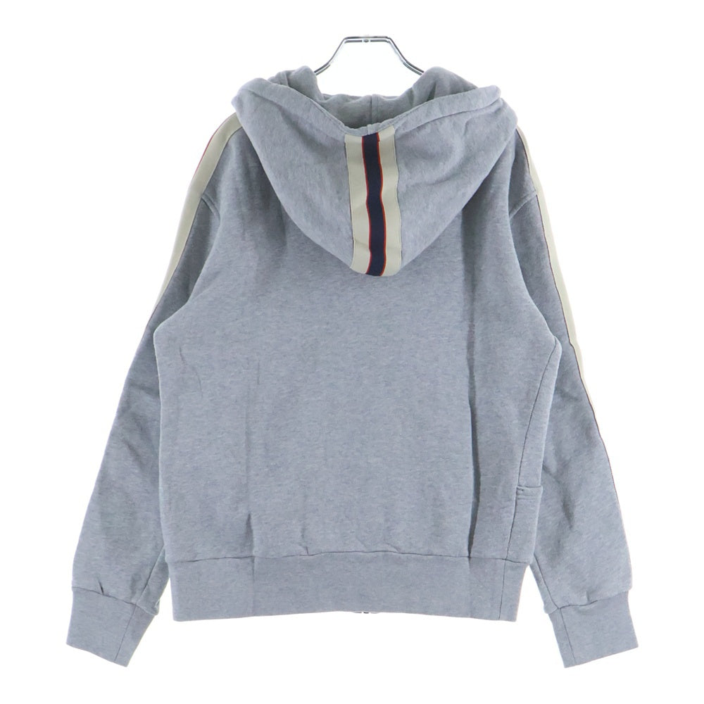 GUCCI(グッチ) ラインロゴジップアップパーカー グレー 497250 X9197