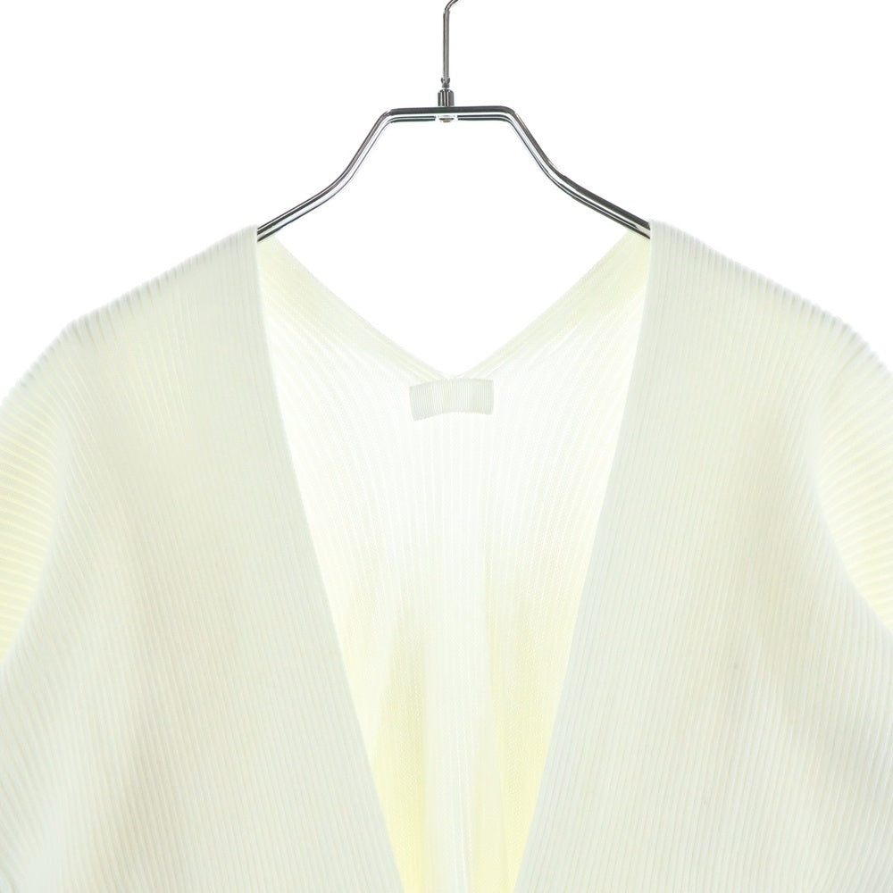 Sacai(サカイ) 21AW コットンニット デニムドッキングジップカーディガン レディース ホワイト 21-05604