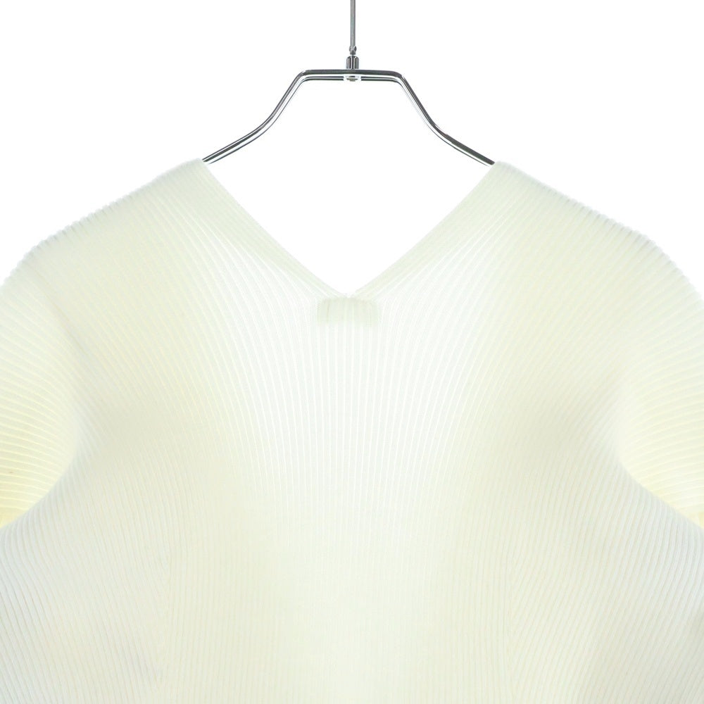 Sacai(サカイ) 21AW コットンニット デニムドッキングジップカーディガン レディース ホワイト 21-05604