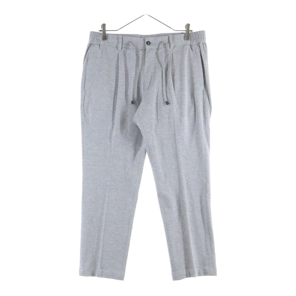 giab's ARCHIVIO(ジャブスアルキヴィオ) ジップフライ イージーパンツ グレー