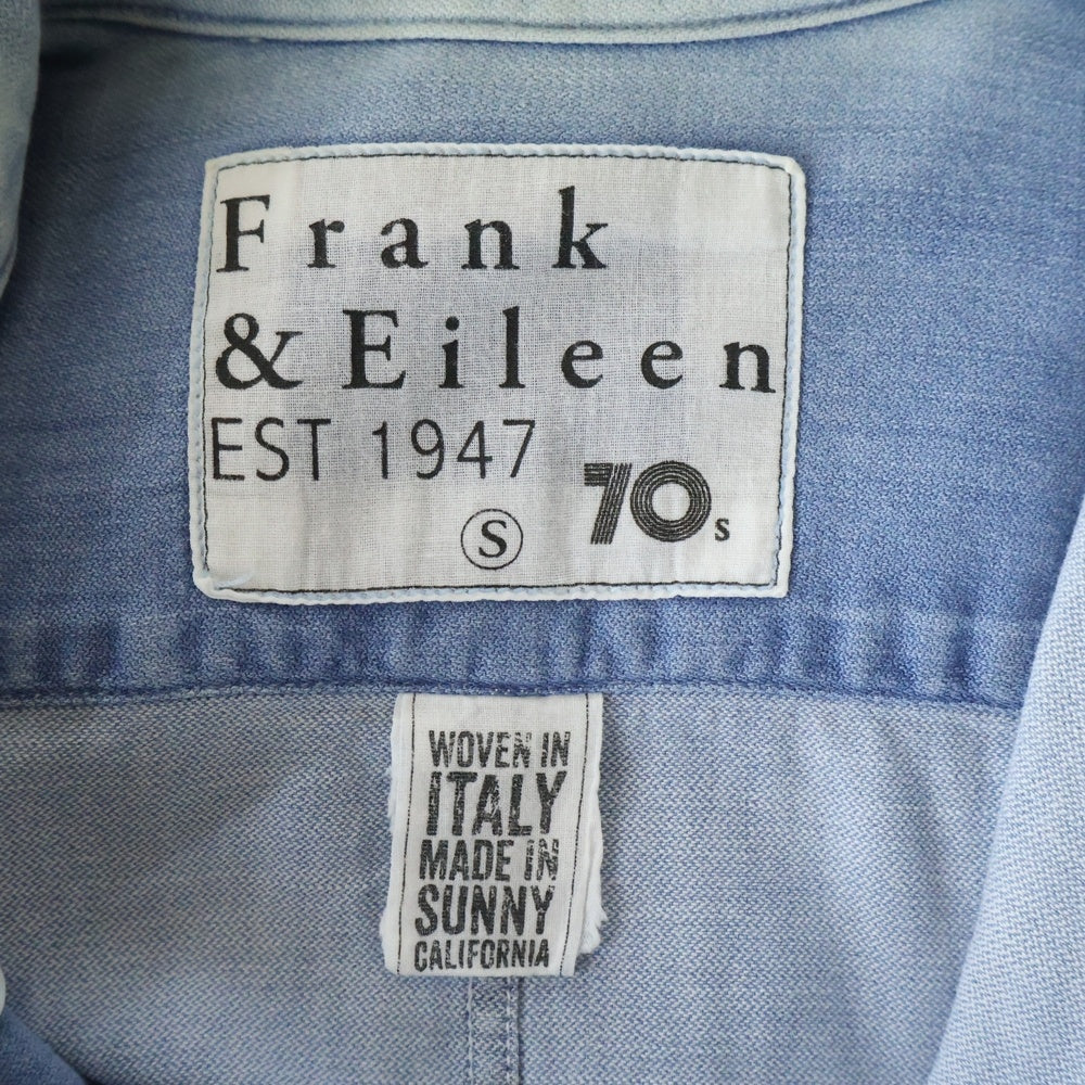 Frank&Eileen(フランクアンドアイリーン) デニム 長袖シャツ インディゴ レディース
