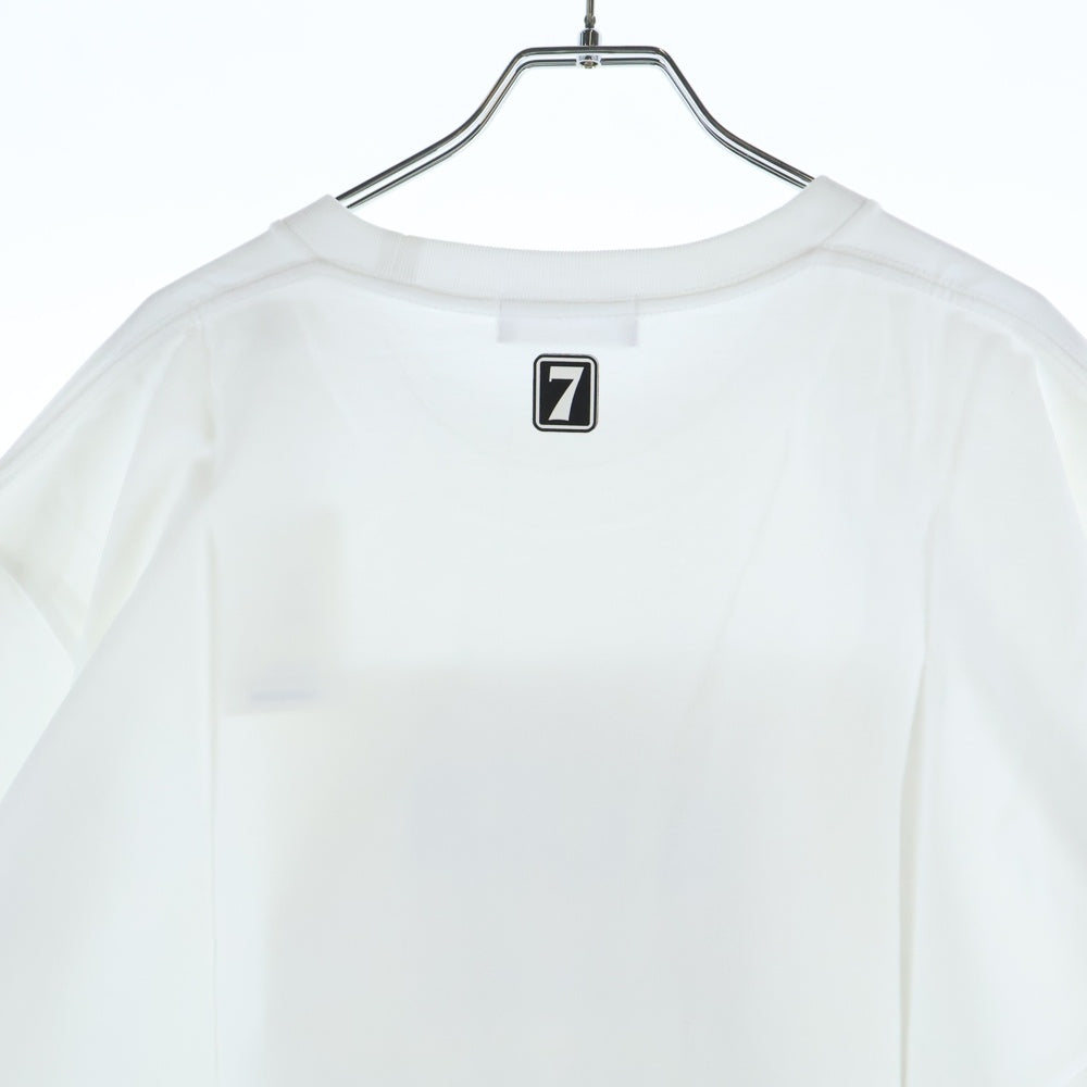 GOD SELECTION XXX(ゴッドセレクショントリプルエックス) 20SS 7th ANNIVERSARY LADY GAGA TEE レディーガガ フォトプリント クルーネックコットン半袖Tシャツ ホワイト GX-S20-7ST-02