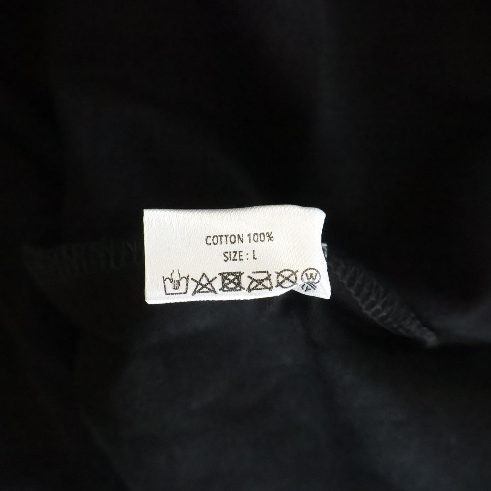 GOD SELECTION XXX(ゴッドセレクショントリプルエックス) 20SS LADY GAGA TEE レディーガガ フォトプリント クルーネックコットン半袖Tシャツ ブラック GX-S20-ST-17