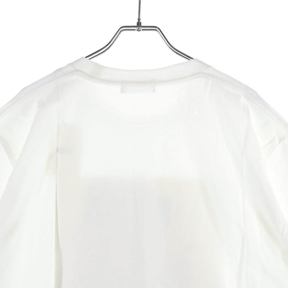GOD SELECTION XXX(ゴッドセレクショントリプルエックス) 19SS アンバー・ハード フォトプリント クルーネックコットン半袖Tシャツ ホワイト GX-S19-ST-06