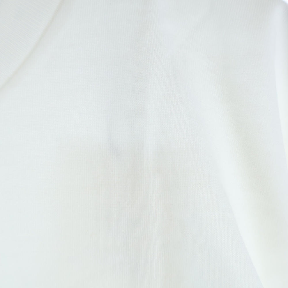GOD SELECTION XXX(ゴッドセレクショントリプルエックス) 19SS アンバー・ハード フォトプリント クルーネックコットン半袖Tシャツ ホワイト GX-S19-ST-06