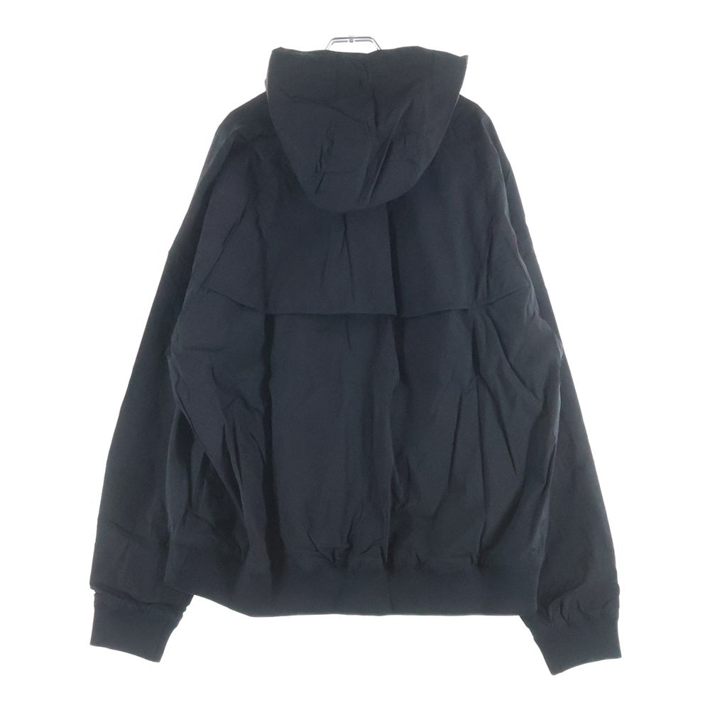 WIND AND SEA(ウィンダンシー) 20SS ロゴプリント ジップアップ ナイロンジャケット ブラック WDS-20S-JK-05