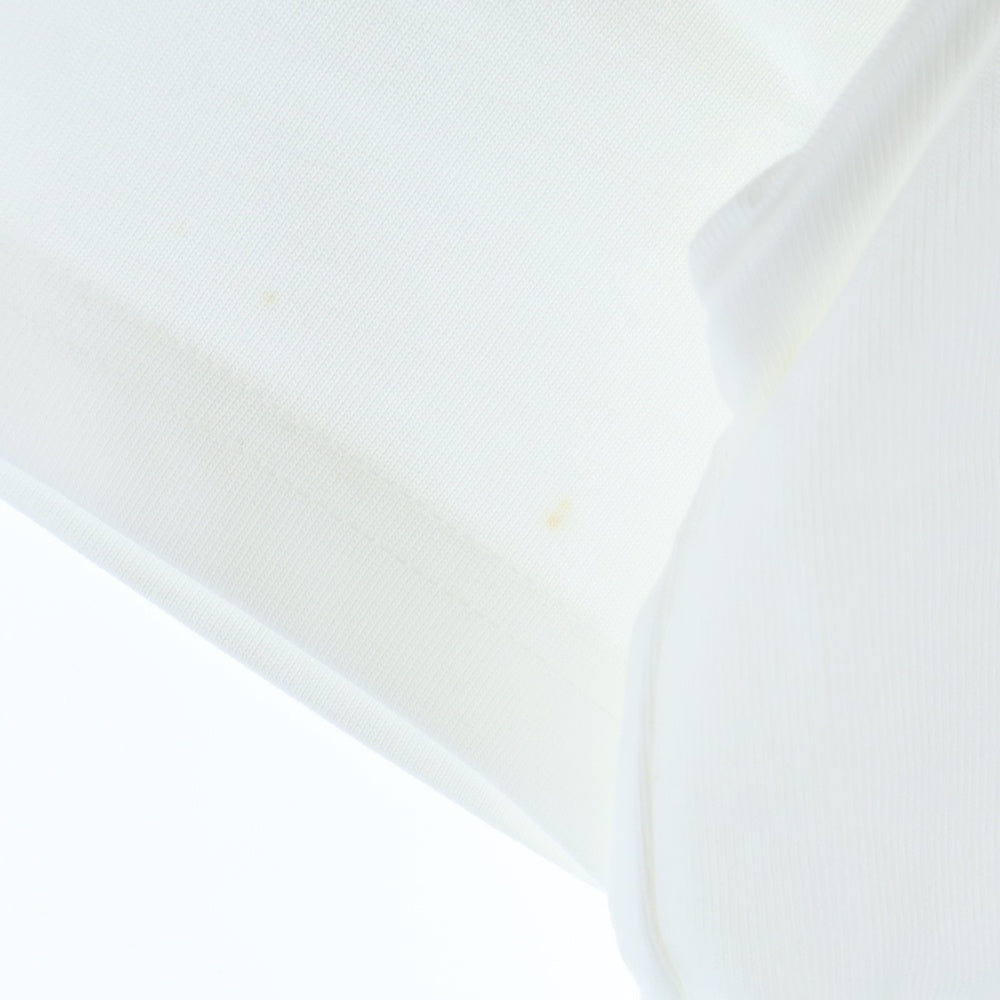 GOD SELECTION XXX(ゴッドセレクショントリプルエックス) 20AW ジジハディット フォト プリント クルーネックコットン半袖Tシャツ ホワイト GX-A20-ST-04