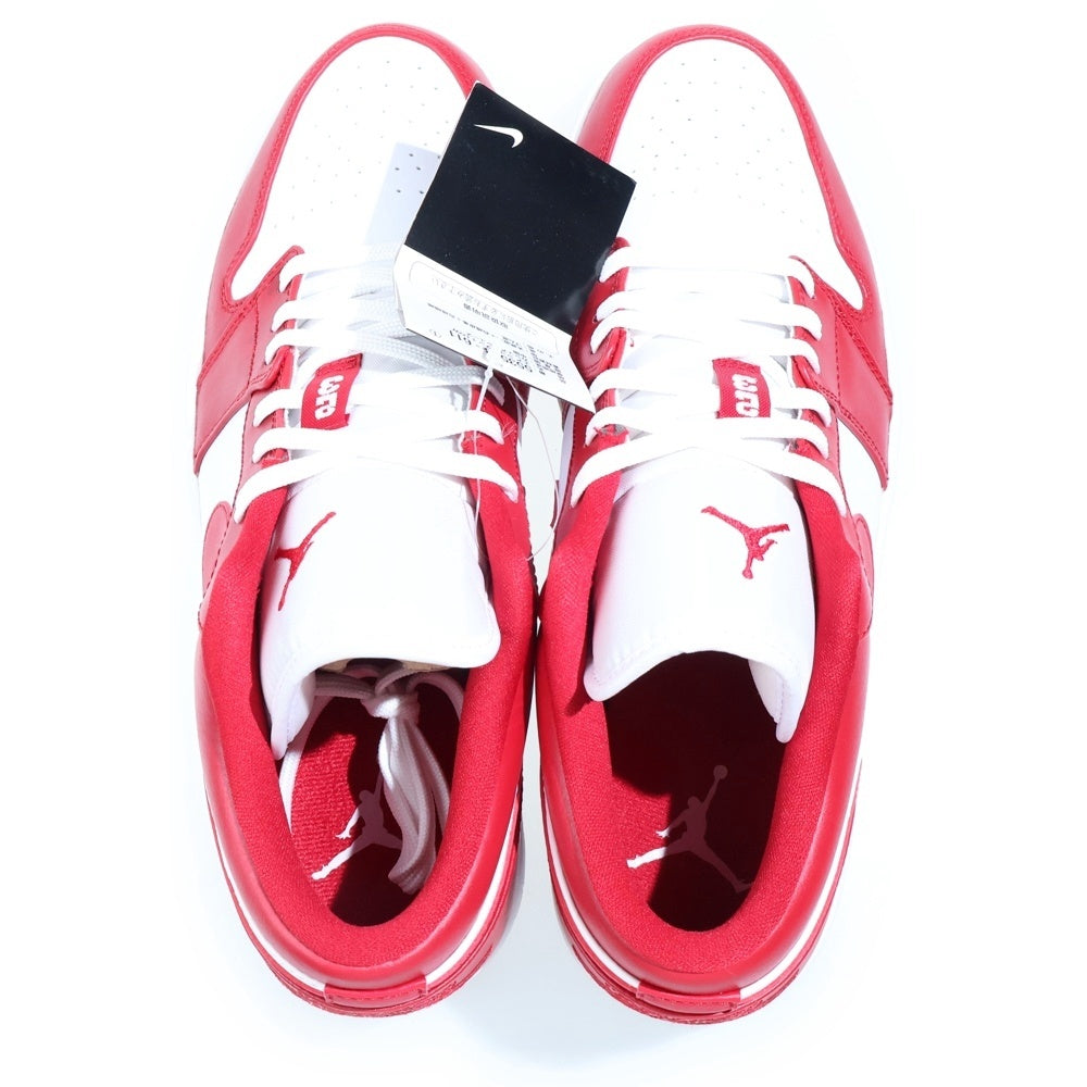 NIKE(ナイキ) AIR JORDAN 1 LOW GYM RED エアジョーダン1 ジムレッド ローカットスニーカー レッド/ホワイト US11/29cm 553558-611