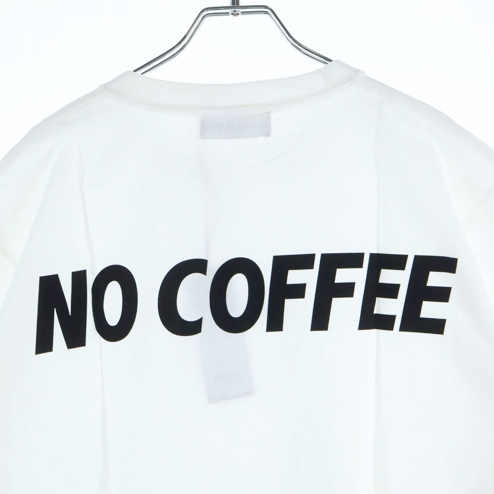 WIND AND SEA(ウィンダンシー) 20AW NO COFFEE WDS T-SHIRT クルーネックコットン半袖Tシャツ ホワイト WDS-NOCF-05