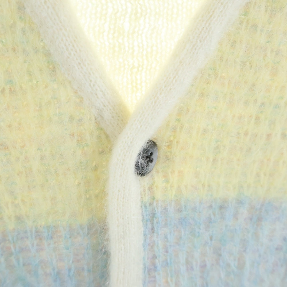 SUPREME(シュプリーム) 22SS Brushed Grid Cardigan ブラッシュド グリッド モヘヤニット カーディガン マルチ