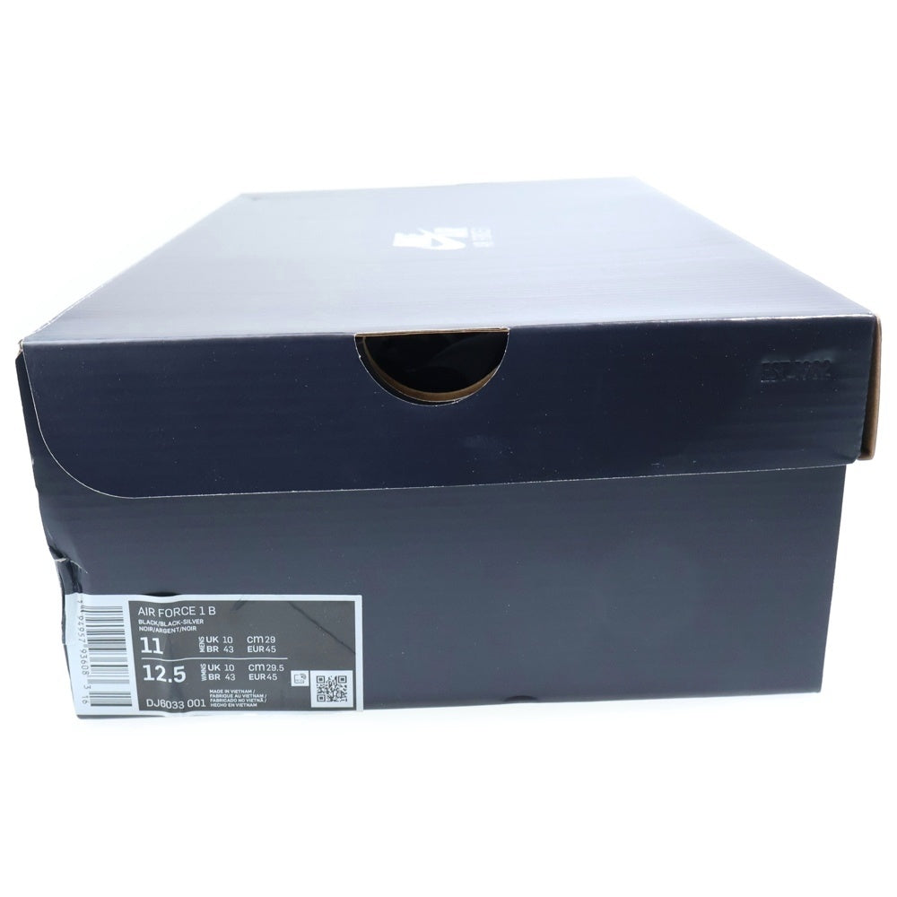 NIKE(ナイキ) AIR FORCE 1 LOW SILVER SNAKE エアフォース1 シルバースネーク ローカットスニーカー ブラック/シルバー US11/29cm DJ6033-001