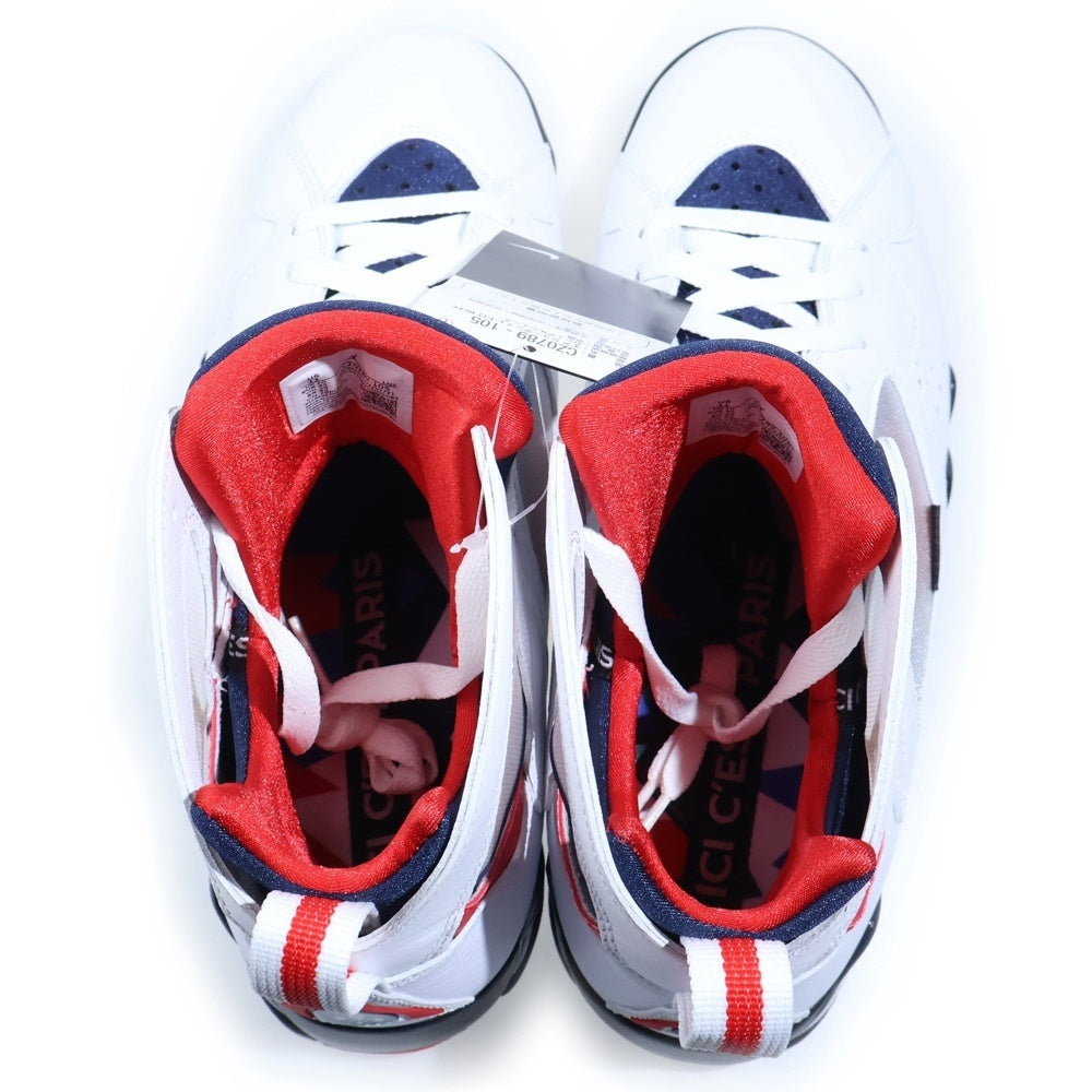 NIKE(ナイキ) ×PSG AIR JORDAN 7 RETRO パリサンジェルマン エアジョーダン7 レトロ ハイカットスニーカー シューズ ホワイト US11/29cm CZ0789-105