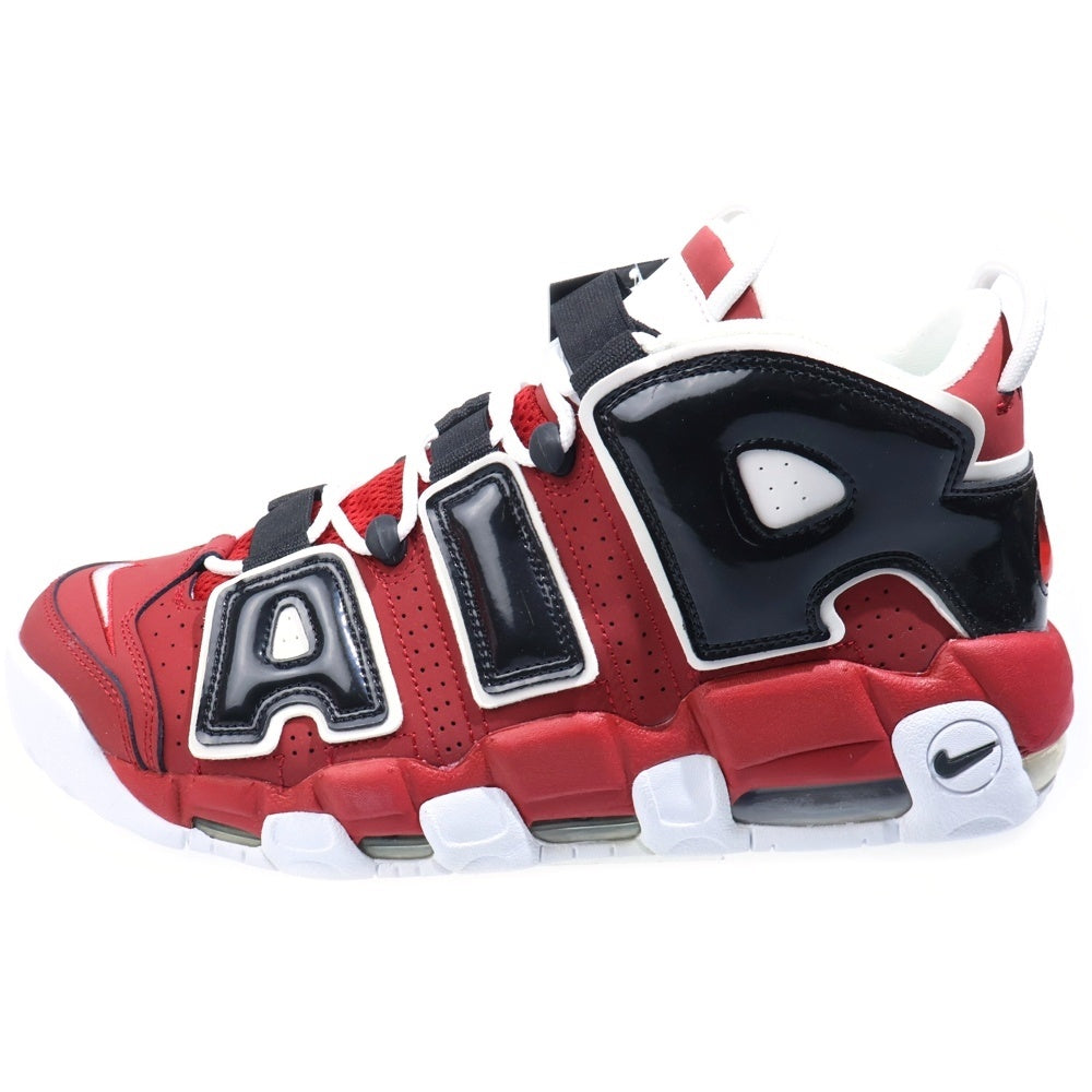 NIKE(ナイキ) AIR MORE UPTEMPO 96 エアモアアップテンポ ハイカットスニーカー レッド/ブラック US11/29cm 921948-600