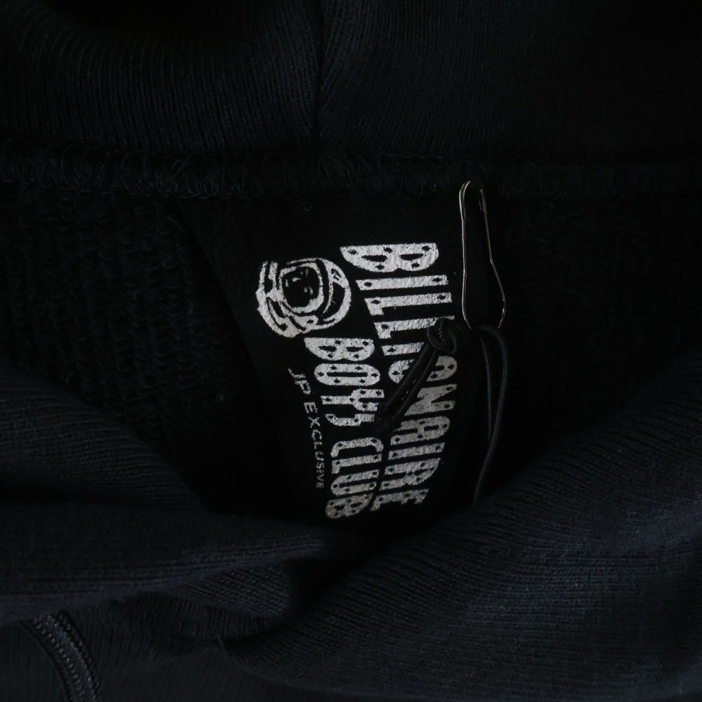 WIND AND SEA(ウィンダンシー) ×BILLIONAIRE BOYS CLUB ビリオネアボーイズクラブ ロゴワッペン プルオーバーパーカー ブラック BBCJP205SK008