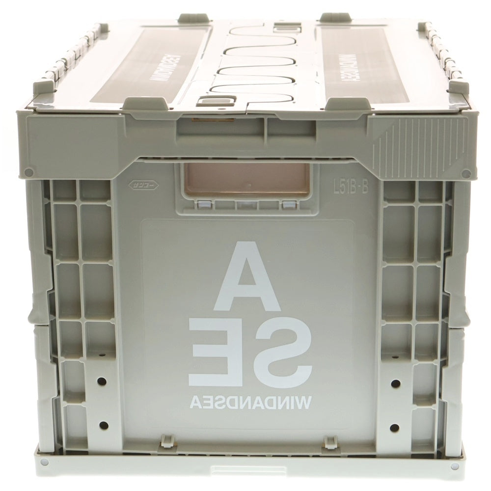 WIND AND SEA(ウィンダンシー) WDS CONTAINER BOX コンテナボックス インテリア グレー WDS-AC-143