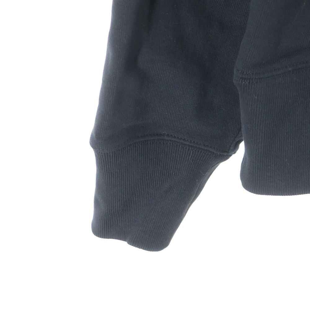 KENZO(ケンゾー) フロント刺繍ロゴ プルオーバーパーカー ブラック